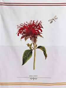 Garden Tea Towel Bergamot